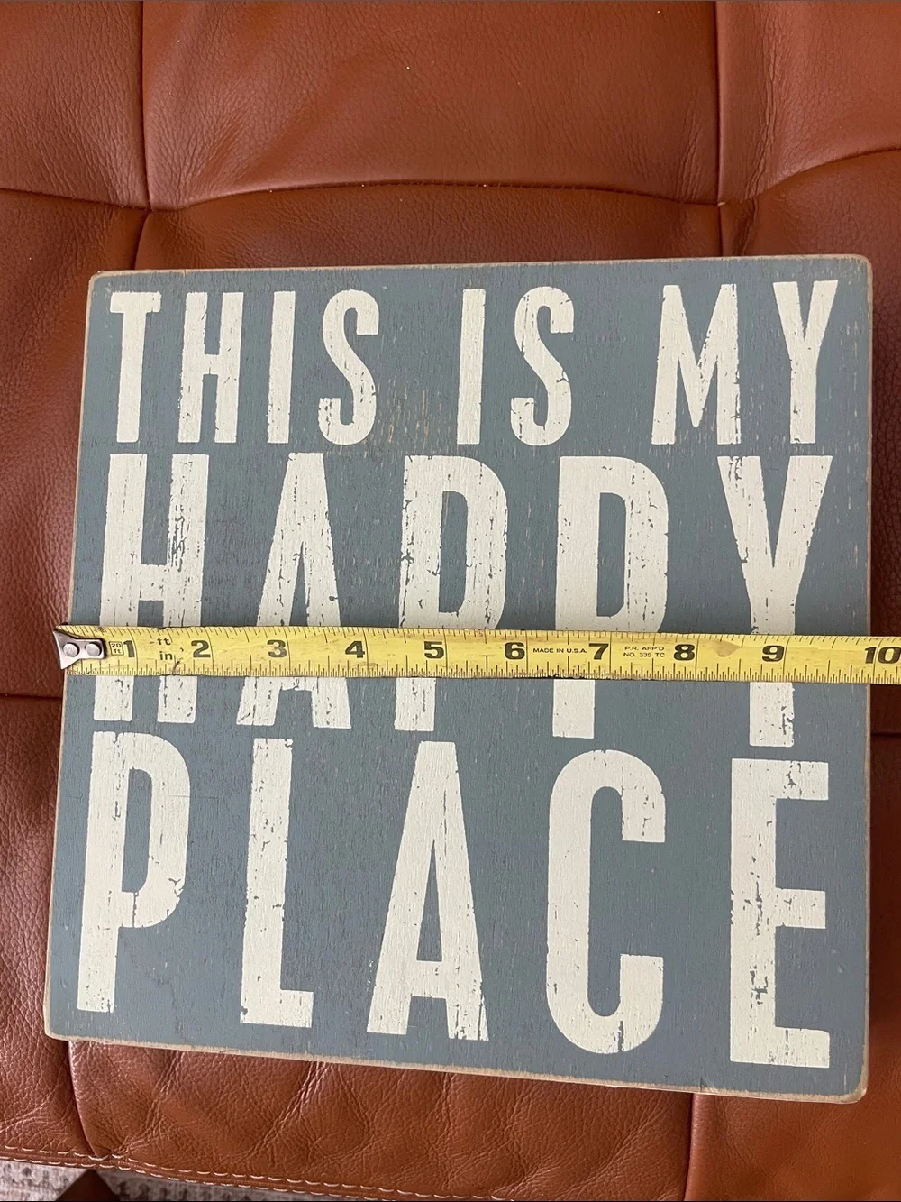 This is my Happy place Sign